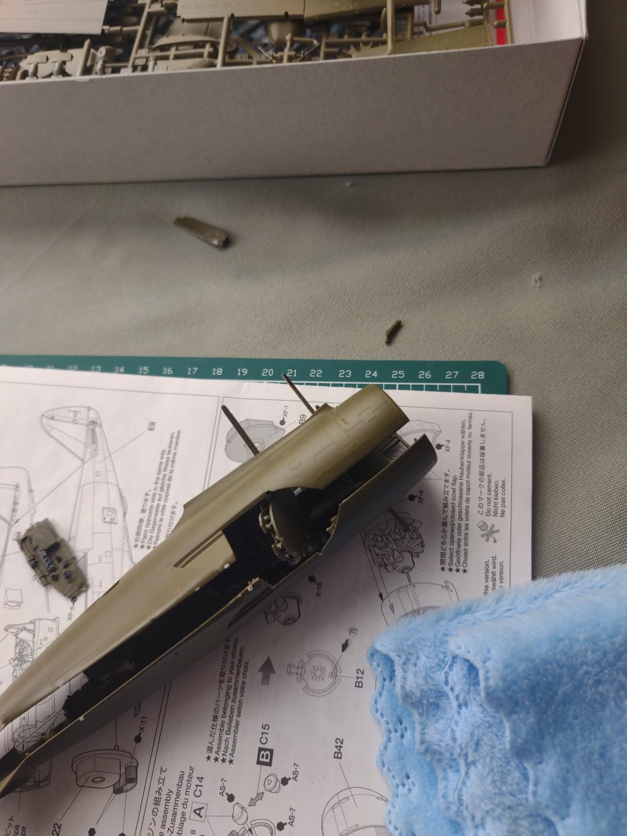Tamiya 1/48 Republic P-47D Thunderbolt - Razorback Plastic Model Airplane Kit customer photo 1