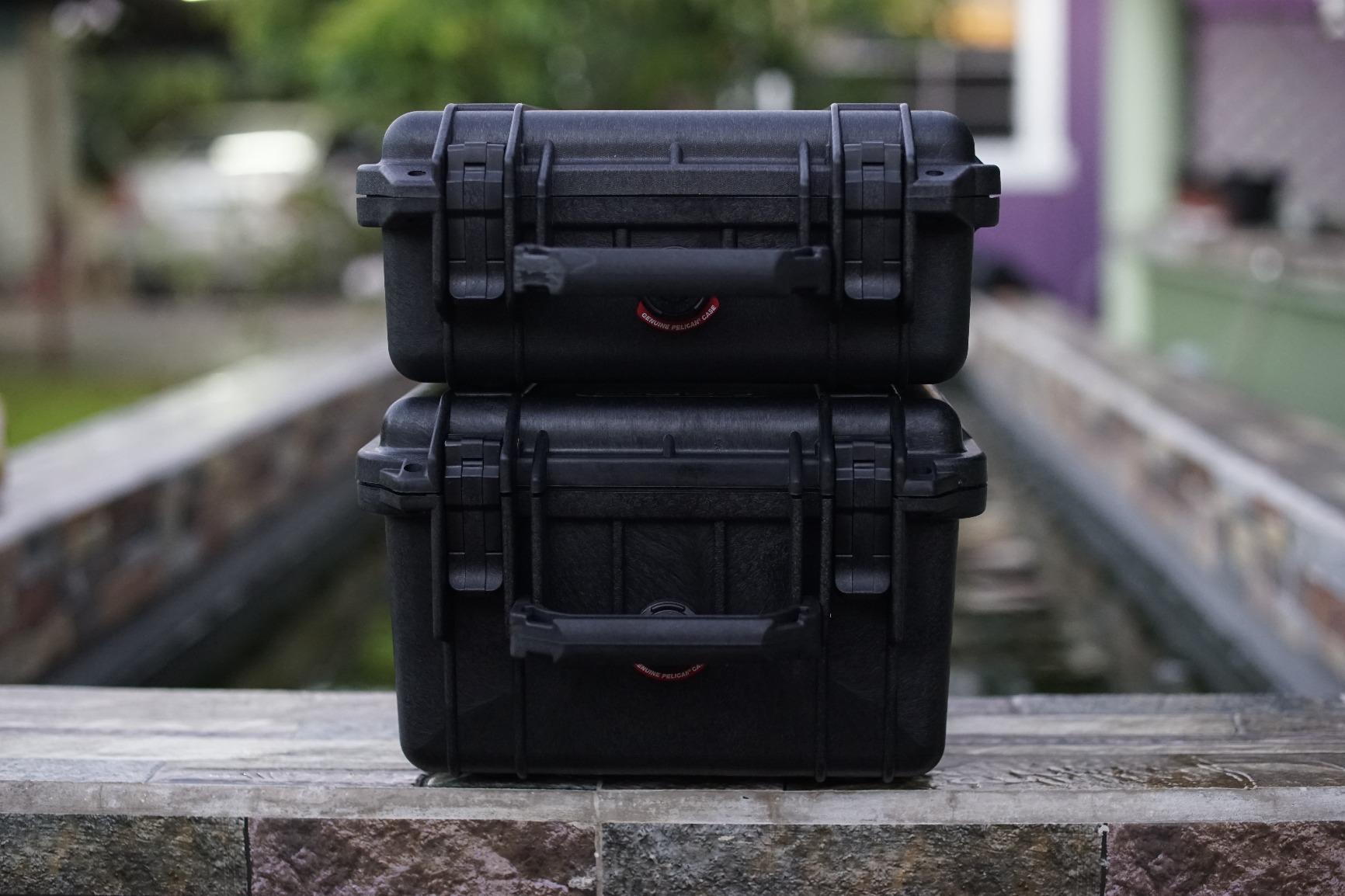 Pelican 1300 Case | Watertight copolymer shell with foam and purge valve for cameras, electronics and lenses customer photo 2