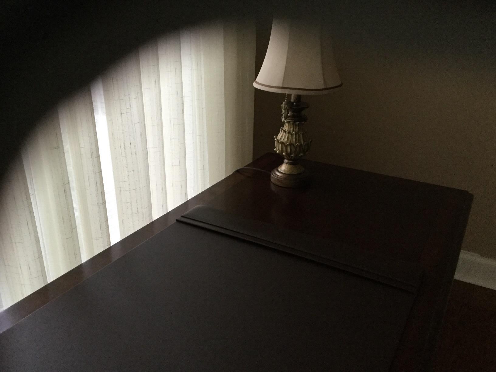 DACASSO Leather Desk Pad with Side Rails - Luxury Leather Desk Blotter for Writing - Executive Desk Surface Protector - (Chocolate Brown, 34” x 20”) customer photo 2