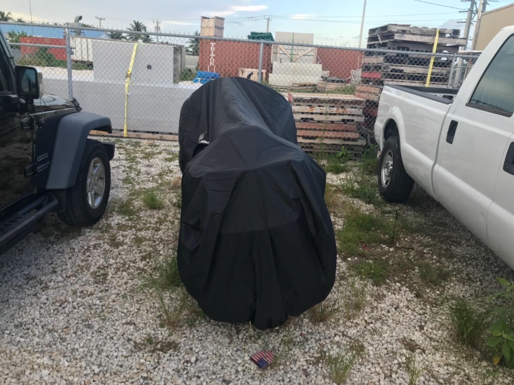 Dowco Guardian 50006-02 WeatherAll Plus Indoor/Outdoor Waterproof Motorcycle Cover: Black, XXX-Large customer photo 1