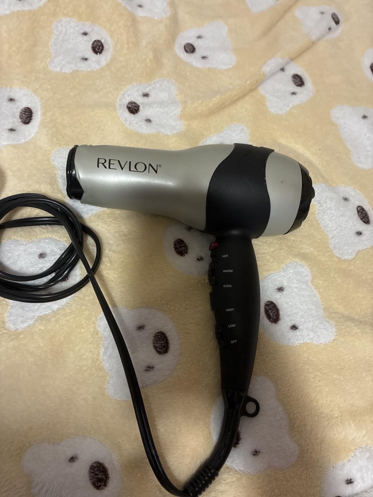 REVLON Turbo Hair Dryer | 1875 Watts of Maximum Shine, Fast Dry (Silver) customer photo 1