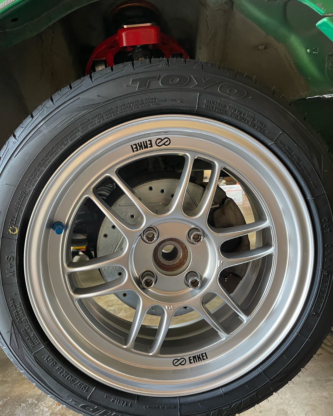 15x7 Enkei RPF1 (F1 Silver) Wheels/Rims 4x100 (3795704935SP) customer photo 2