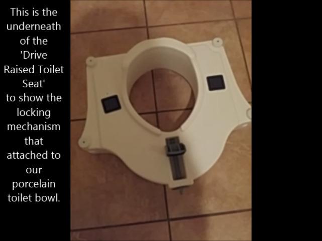 Drive Medical 2-in-1 Raised Toilet Seat with Removable Padded Arms customer photo 2