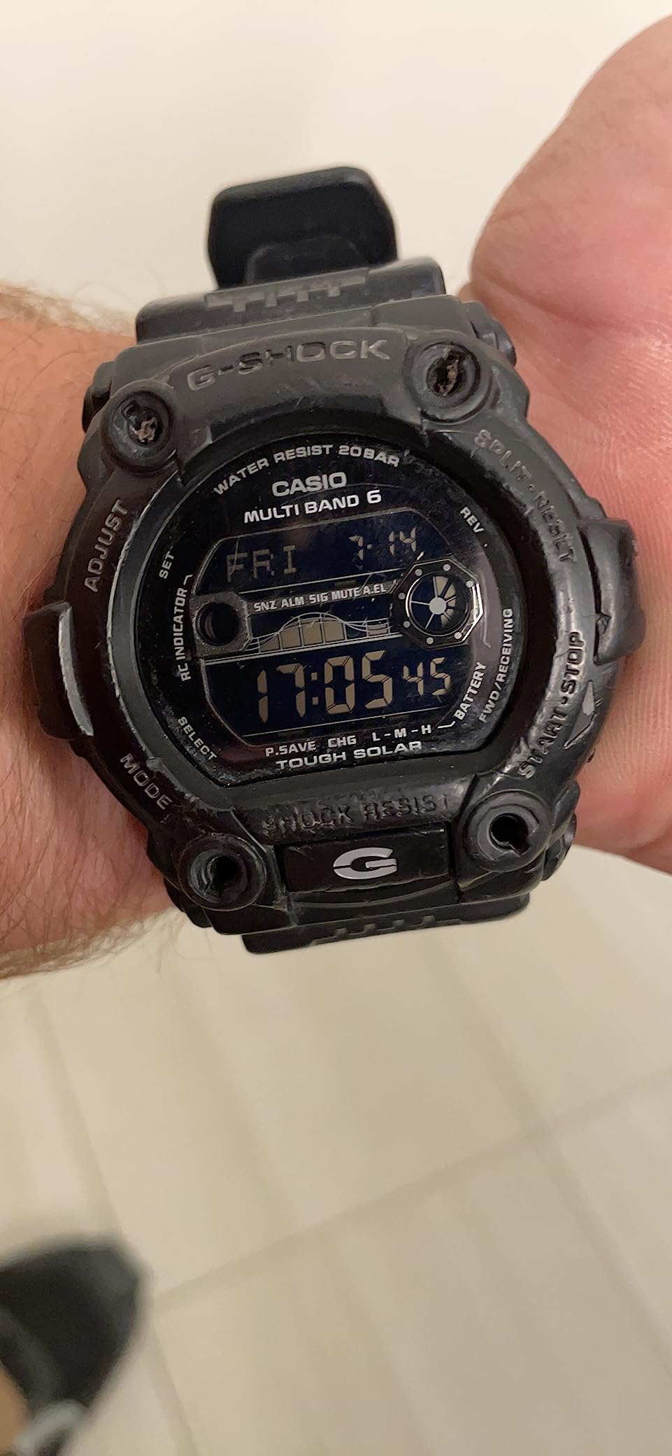 G-Shock Solar Atomic Rescue GW7900B Black/Black One Size customer photo 1