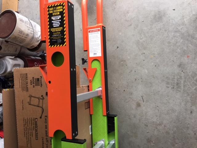 Guardian 10800 Safe-T Ladder Extension System| OSHA Compliant| Aluminum customer photo 2