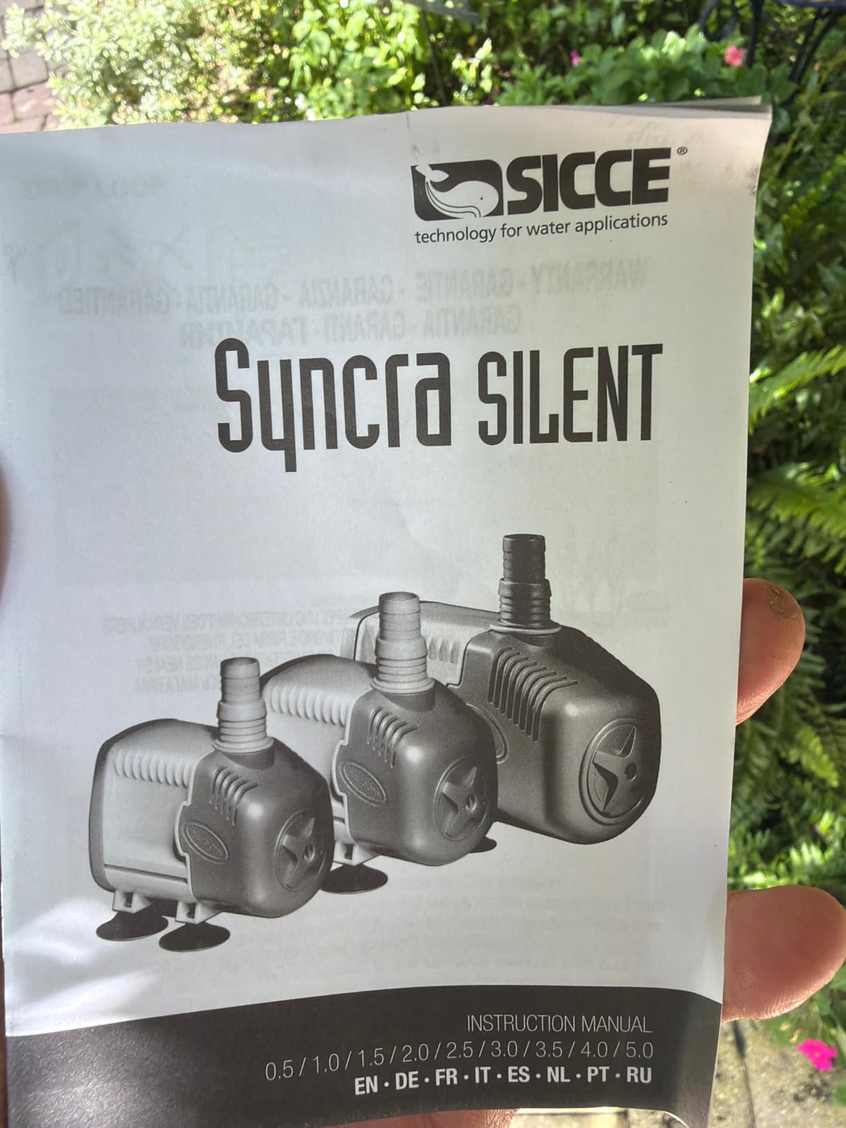 SICCE Syncra Silent 2.0 Multifunction 568 GPH Submersible Water Pump | Italian Made 35W Ultra Quiet Durable Aquarium Fish Tank, Fountain, Pond, Hydroponics, Terrarium Black | Freshwater & Saltwater customer photo 2