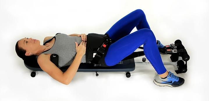 Stamina Products InLine Back Stretch Bench System, Blue Gray customer photo 2
