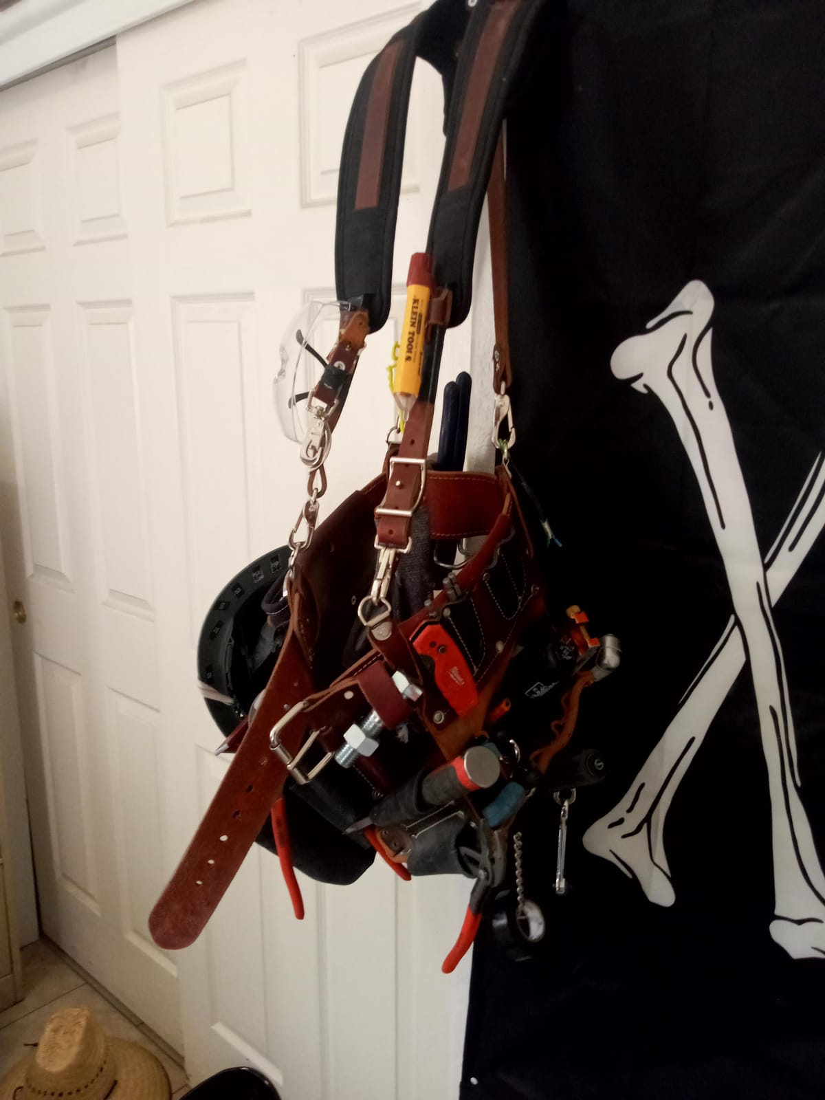 Occidental Leather Commercial Electrician’s Tool Bag Set - Small - 37 Pockets & Tool Holders - Made in USA customer photo 1
