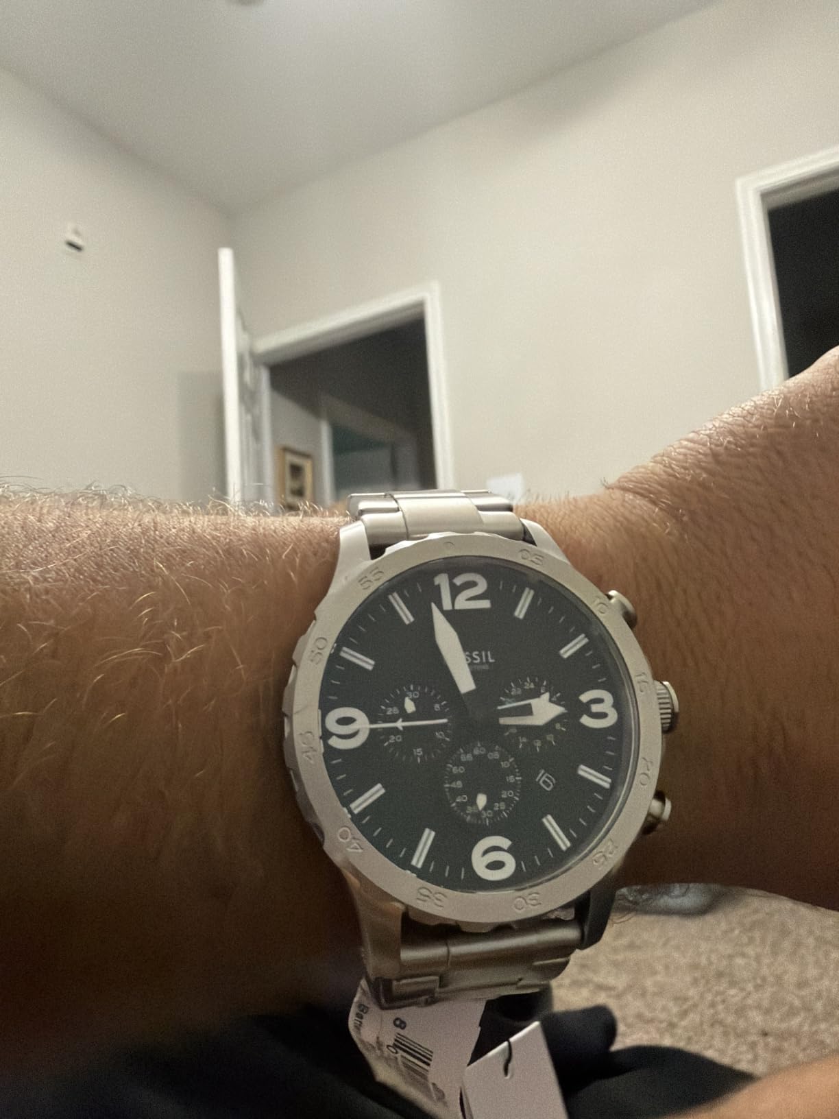 Fossil Men's Nate Quartz Chronograph Watch for Men customer photo 2