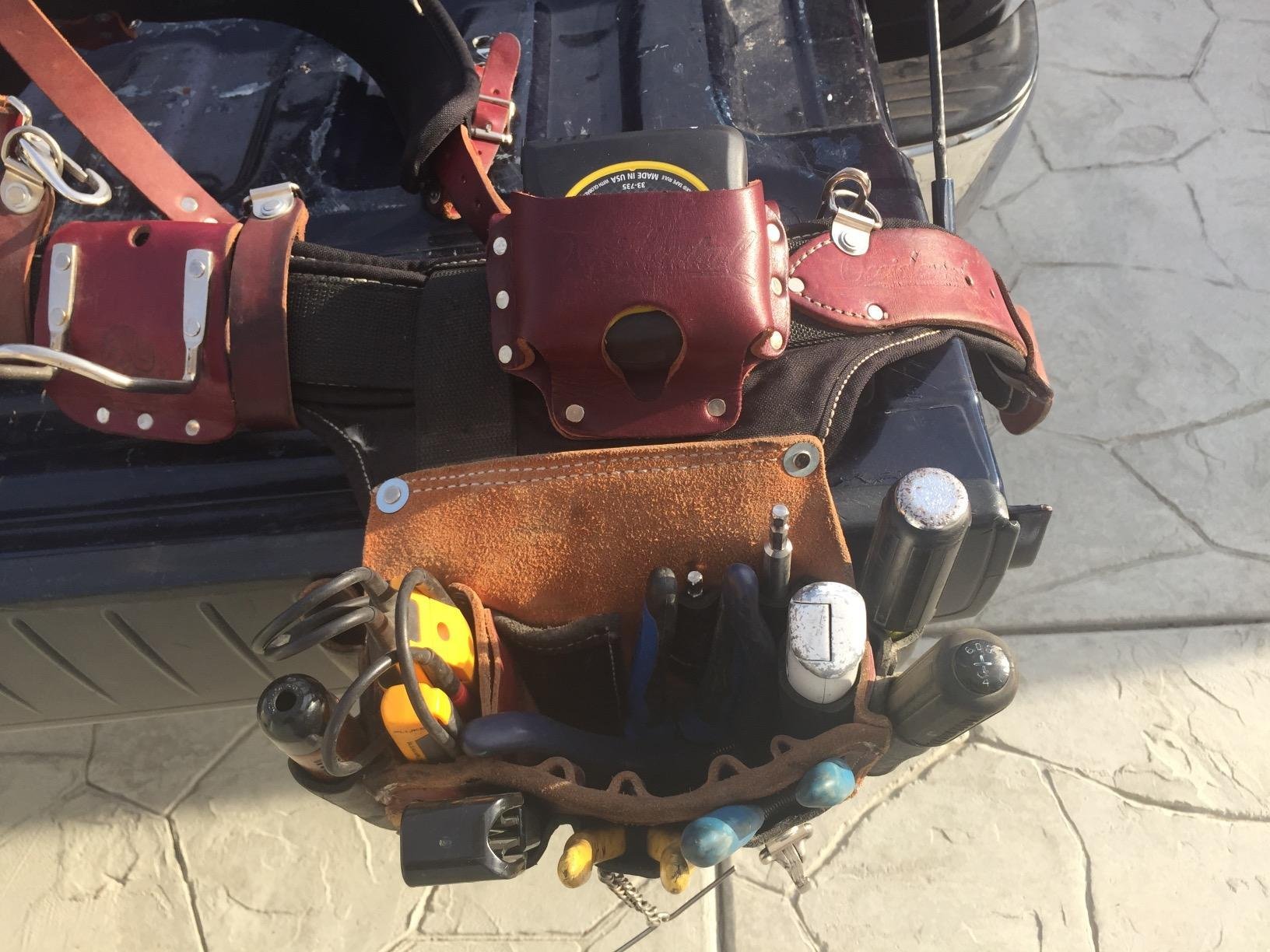 Occidental Leather Adjust-to-Fit Industrial Pro Electrician Set - 31 Pockets & Tool Holders - Made in USA customer photo 1