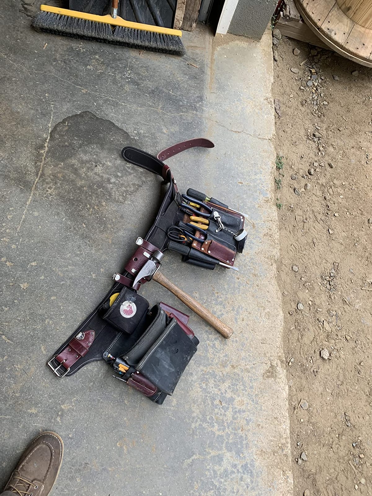 Occidental Leather Adjust-to-Fit Industrial Pro Electrician Set - 31 Pockets & Tool Holders - Made in USA customer photo 2