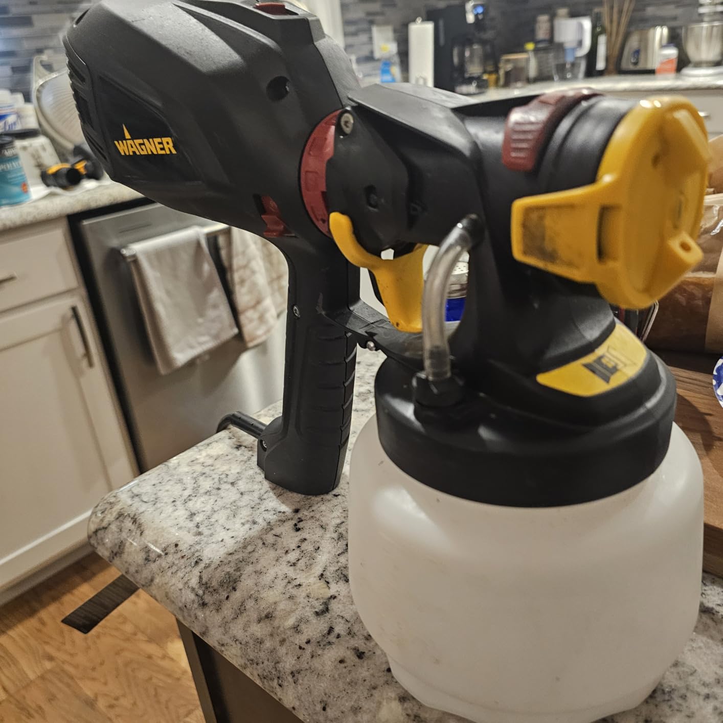 Wagner Spraytech FLEXiO 570 HVLP Paint & Stain Sprayer, iSpray Nozzle customer photo 1