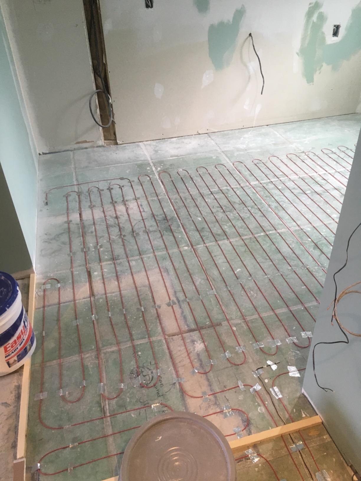 80 sqft Heatwave Electric Floor Heating Kit with Thermostat customer photo 1