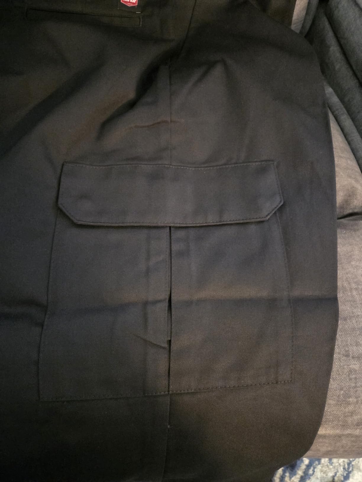 Men's Industrial Cargo Pant - Breathable Work Pants, Wrinkle Resistant Design Fights Fading & Stains customer photo 2