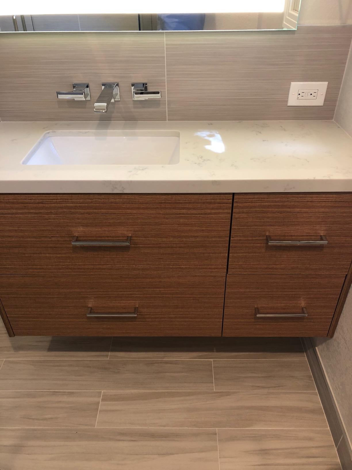 Delta Ara Wall Mount Bathroom Faucet 2 Hole, Chrome Bathroom Sink Faucet for Vanity, Chrome T3567LF-WL customer photo 2