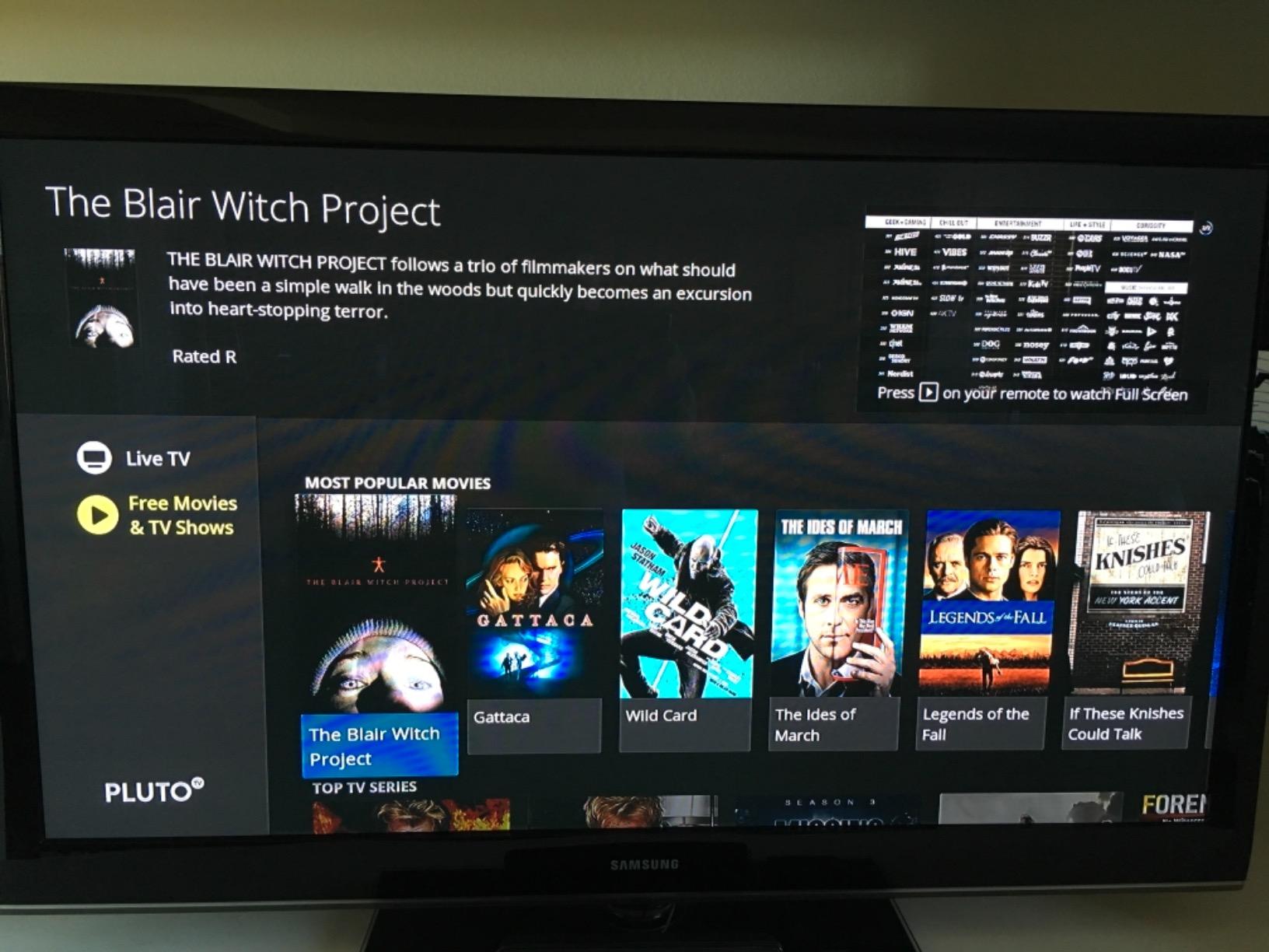 Pluto TV - Watch Free Movies, Shows & Live TV - App on Amazon Appstore customer photo 1