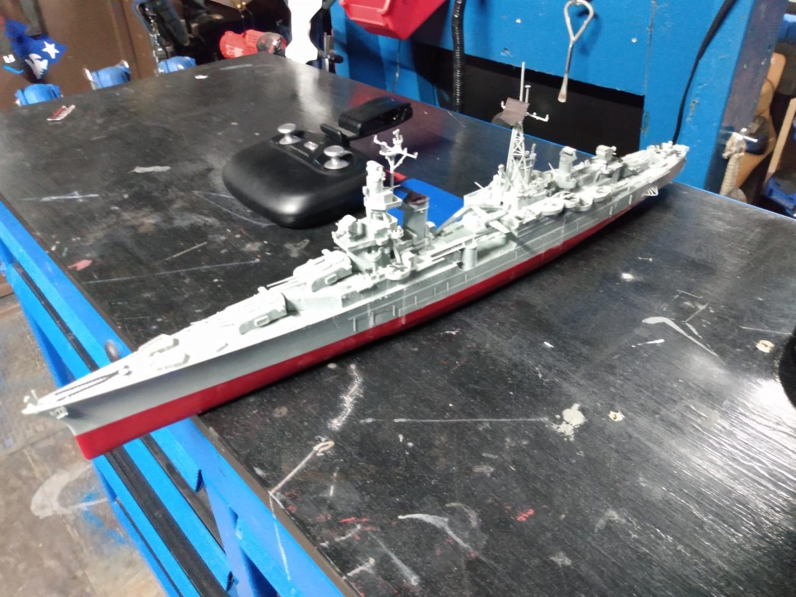 Academy Plastic Model 1/350th Scale USS CA-35 Indianapolis Military Ship Kit #14107 by Academy Models customer photo 1
