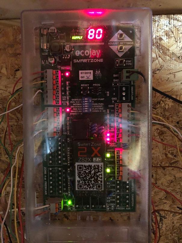 SmartZone-3X : 3 Zone HVAC Controller KIT w/ Temp Sensor; Dual Climate Control to Replace Honeywell HZ322, EWC, Zonefirst, Zonex, Durozone & More customer photo 2
