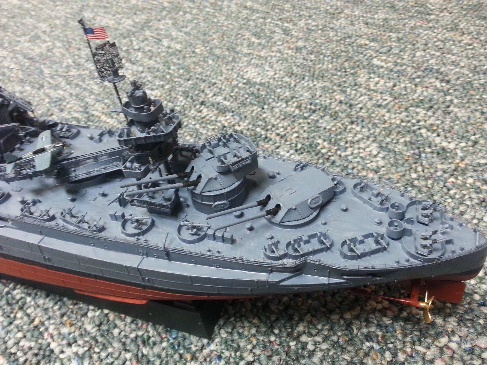 Trumpeter 1/350 Scale USS Texas customer photo 1