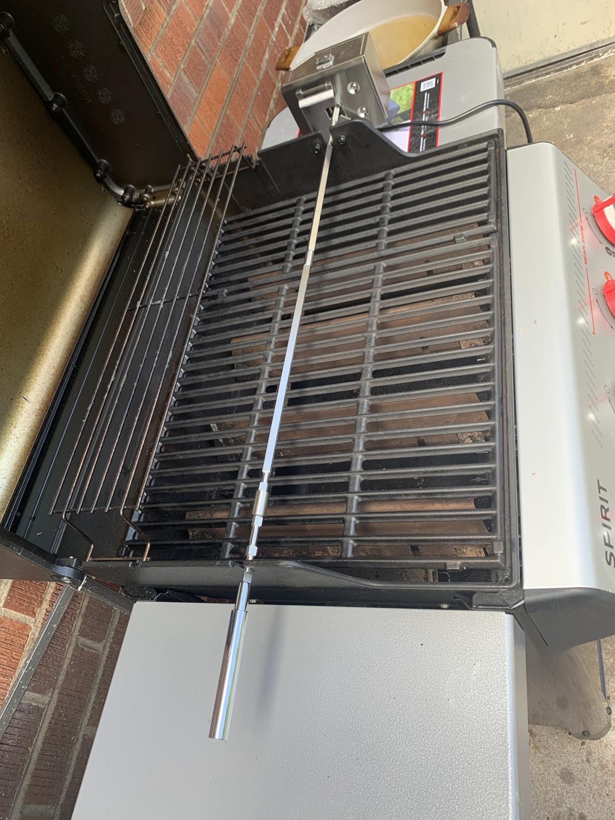 onlyfire Stainless Steel Rotisserie Kit for Weber Spirit 200/300 Series customer photo 2
