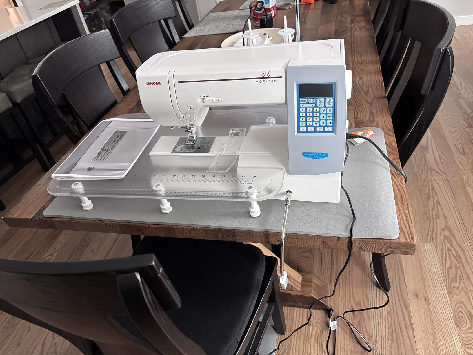 Janome Memory Craft Horizon 8200QCP Special Edition With Exclusive Bundle customer photo 1