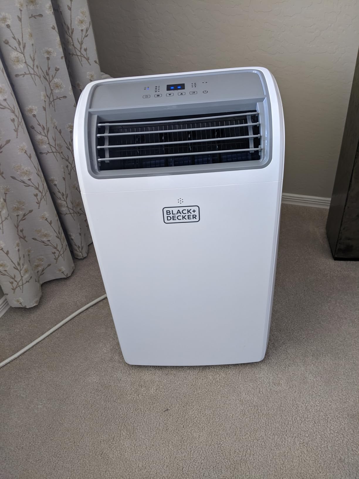 BLACK+DECKER Smart Portable Air Conditioner, 14,000 BTU, BPACT14WT, White | 10,200 BTU SACC for Rooms up to 700 Sq. Ft., Smart 3-in-1 Portable AC, Fan and Dehumid with Follow Me Remote customer photo 2