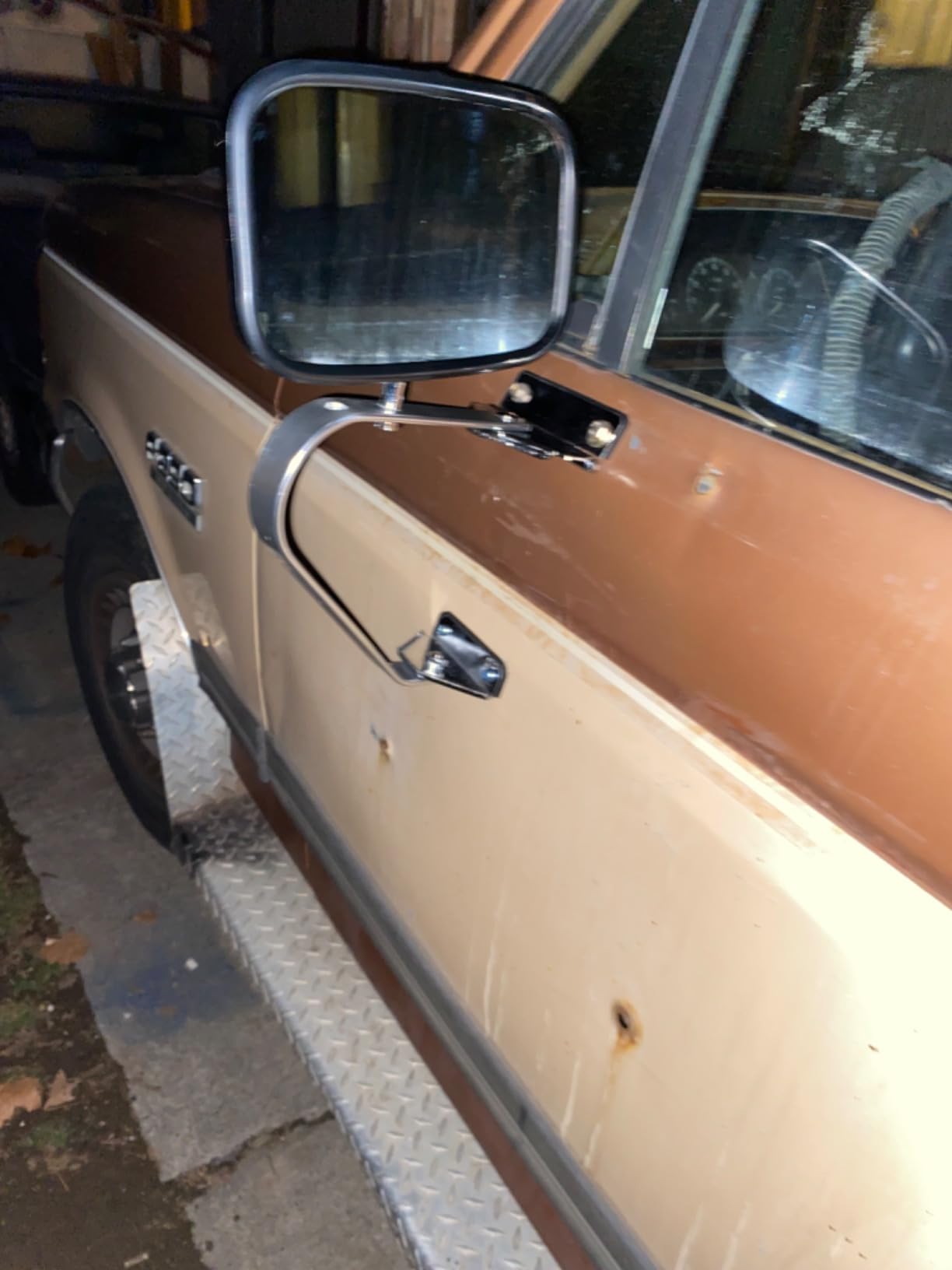 ECCPP Manual Side View Mirrors Compatible with 1980-1996 for Ford Bronco customer photo 2