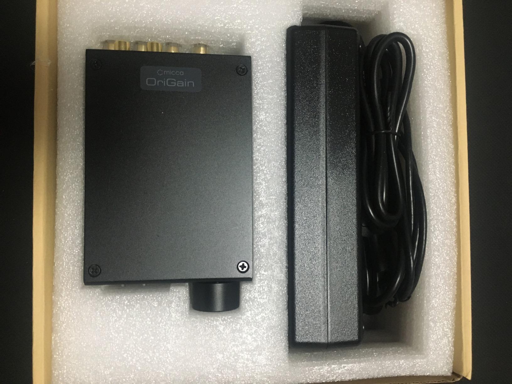 Micca OriGain Compact Stereo Integrated Amplifier and DAC, 50W x 2, 96kHz/24-Bit, USB and Optical S/PDIF (Black) customer photo 1