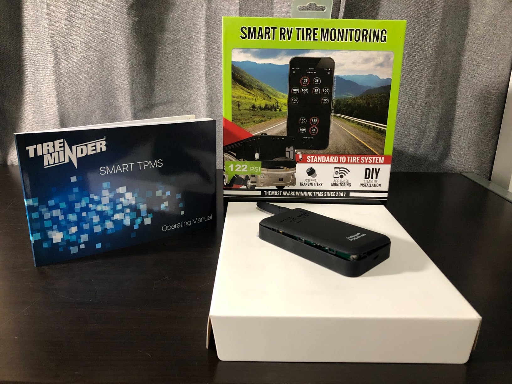 TireMinder Smart TPMS with 4 Transmitters for RVs, MotorHomes, 5th Wheels, Motor Coaches and Trailers customer photo 2