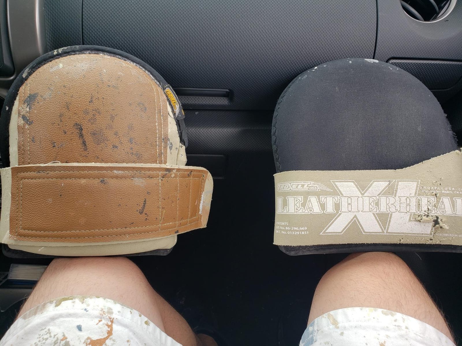 TROXELL USA SuperSoft Leatherhead Kneepads - (Large Size / Bagged in Pairs) customer photo 1