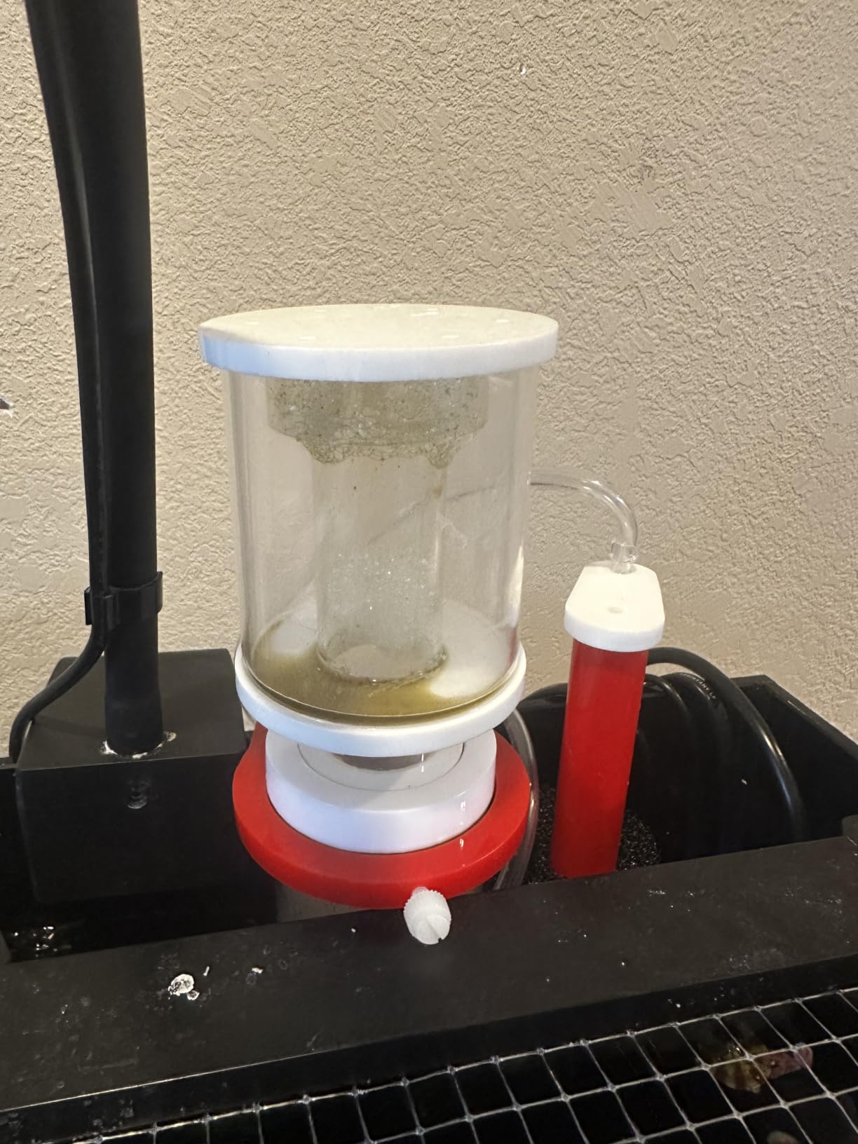 RDC 150 Hang On Protein Skimmer for Saltwater Aquarium, Internal Needle Wheel Skimmer 7.8W Red Devil SP1 Pump, Quiet Filtration System for Marine Reef Coral Tank up to 40 Gallon customer photo 1