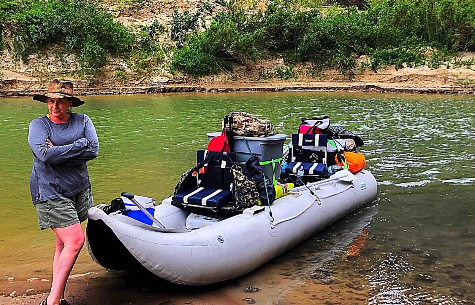 BRIS 15.4ft Inflatable Kayak 4 Person Canoe Boat customer photo 2