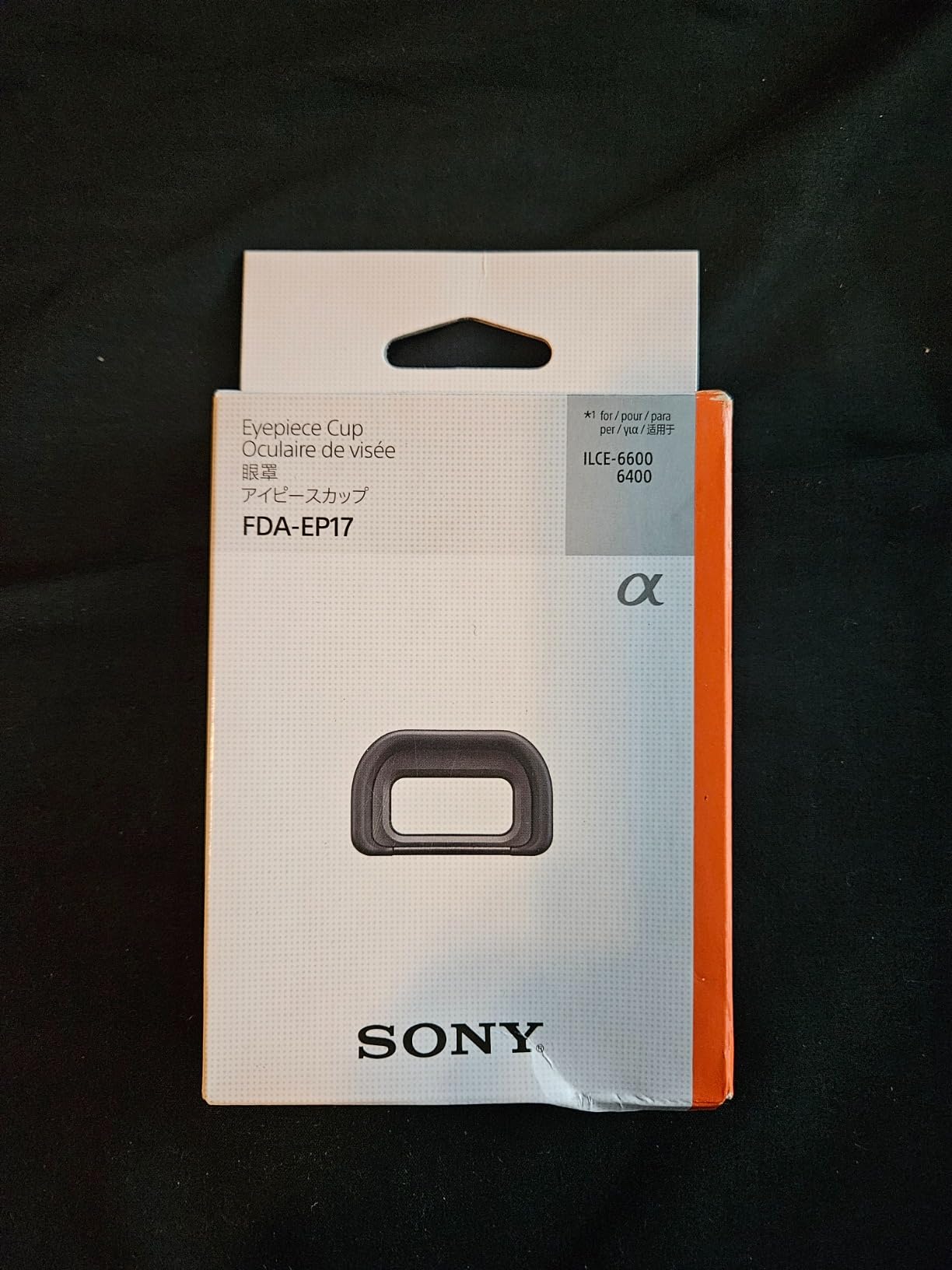 Sony A6500 Replacement Eyepiece Cup for Α6500 Camera Viewfinder, Black (FDAEP17) customer photo 1