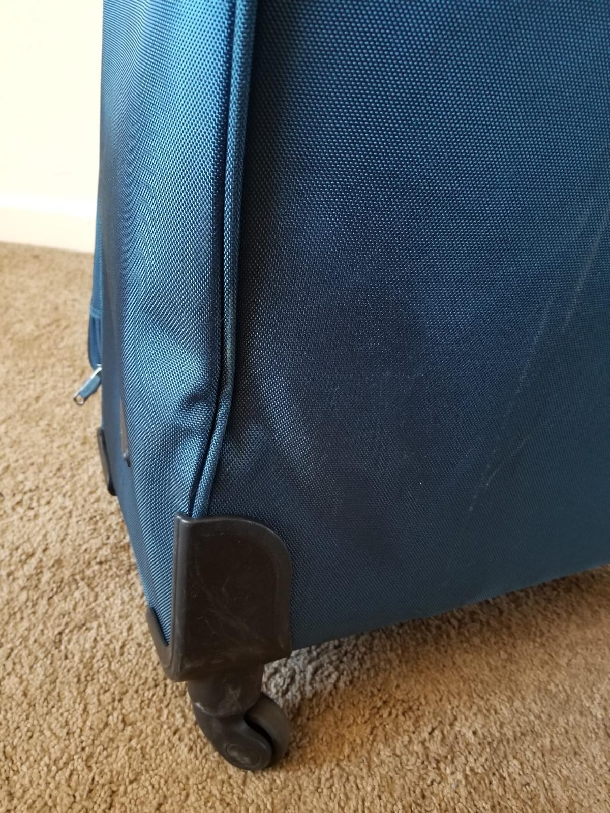 Coolife Softshell Luggage, TSA Lock, Spinner Wheels, 4-Piece Set with Tote | 1680D oxford cloth, 210D nylon lining, 4 spinner wheels, telescopic handle, IATA carry-on, aluminum handle, TSA lock customer photo 2