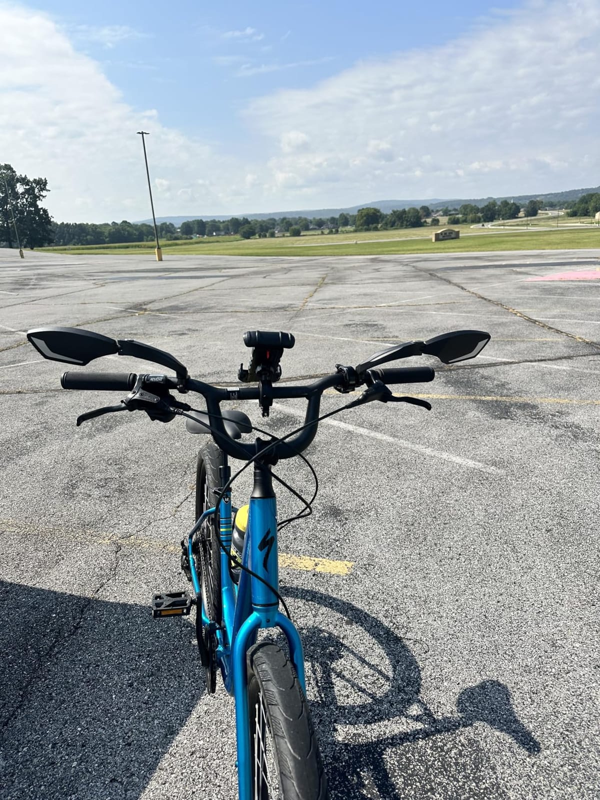 Hafny Handlebar Bike Mirror - HD Glass, Wide Angle, Adjustable 360° Rear View - Shatterproof, Anti-Glare, Premium, MTB, E-Bike, and Commuter Cycling Safety, HF-MR095 (Silver Left) customer photo 1