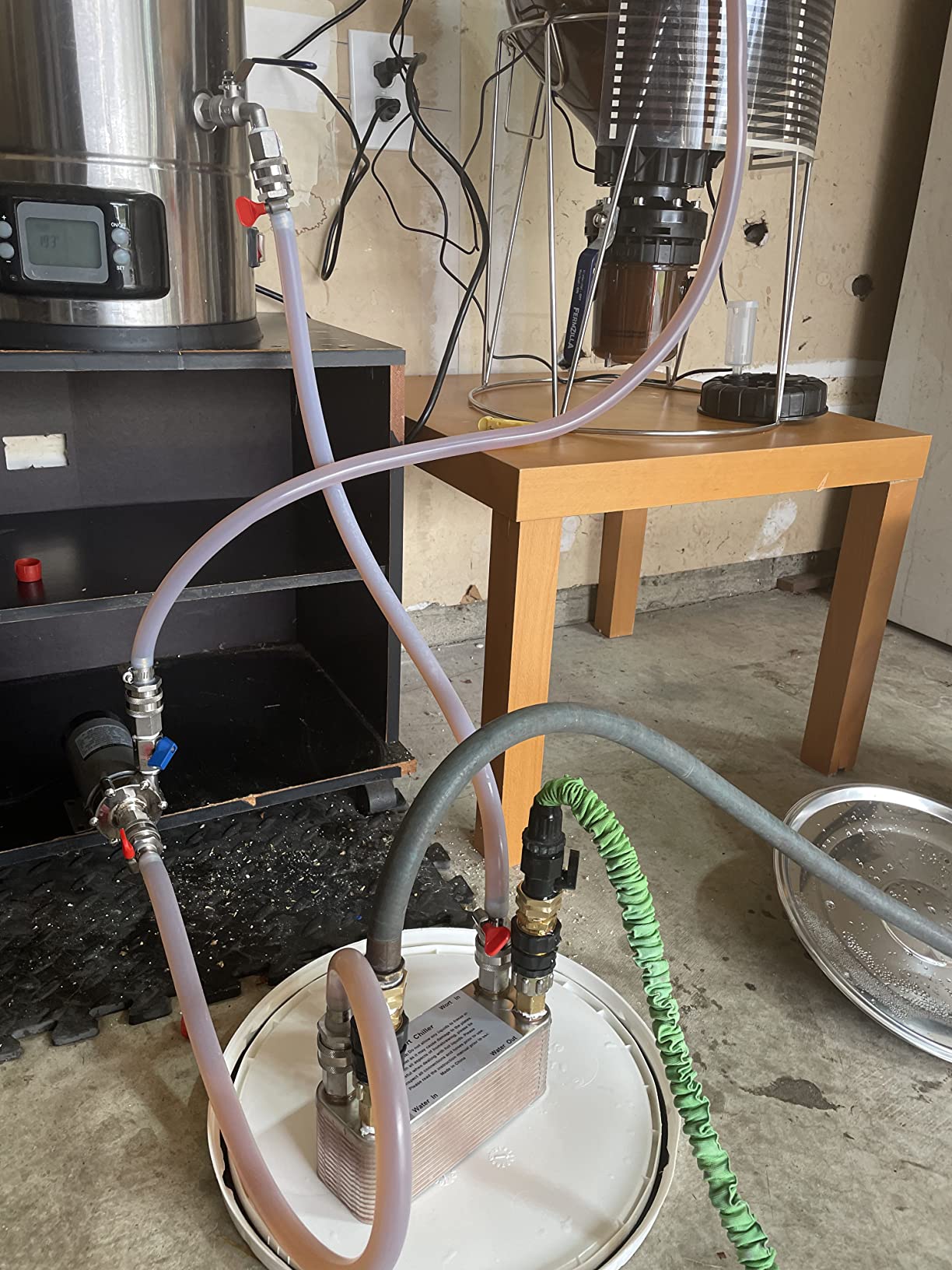 Ferroday 20 Plate Wort Chiller, Stainless Steel Brazed Plate Heat Exchanger customer photo 1