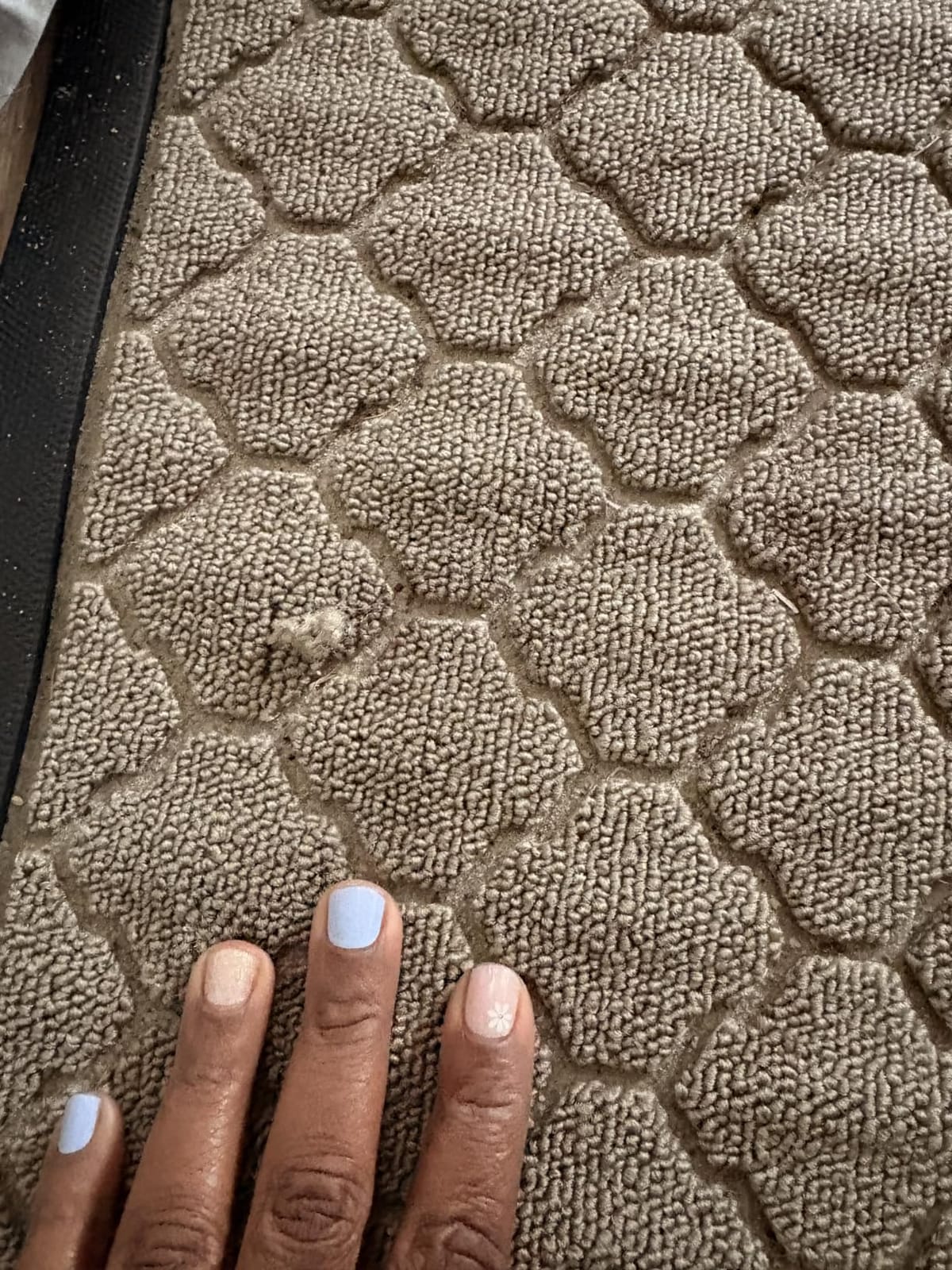 GORILLA GRIP WeatherMAX Door Mat, Indoor Outdoor Use, 29x17 Gray Diamond | 100% Waterproof Outdoor Doormat, US Designed, Stain and Fade Resistant, Low Profile Front Door Mat, Easy to Clean Welcome Mat customer photo 2