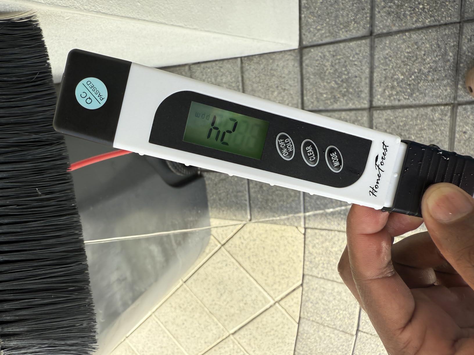 HoneForest TDS Meter, Digital Water Tester - Accurate and Reliable, Measures TDS, EC & Temperature, 0-9990ppm, Water Test Meter for Drinking Water, RO/DI System, Aquariums customer photo 1