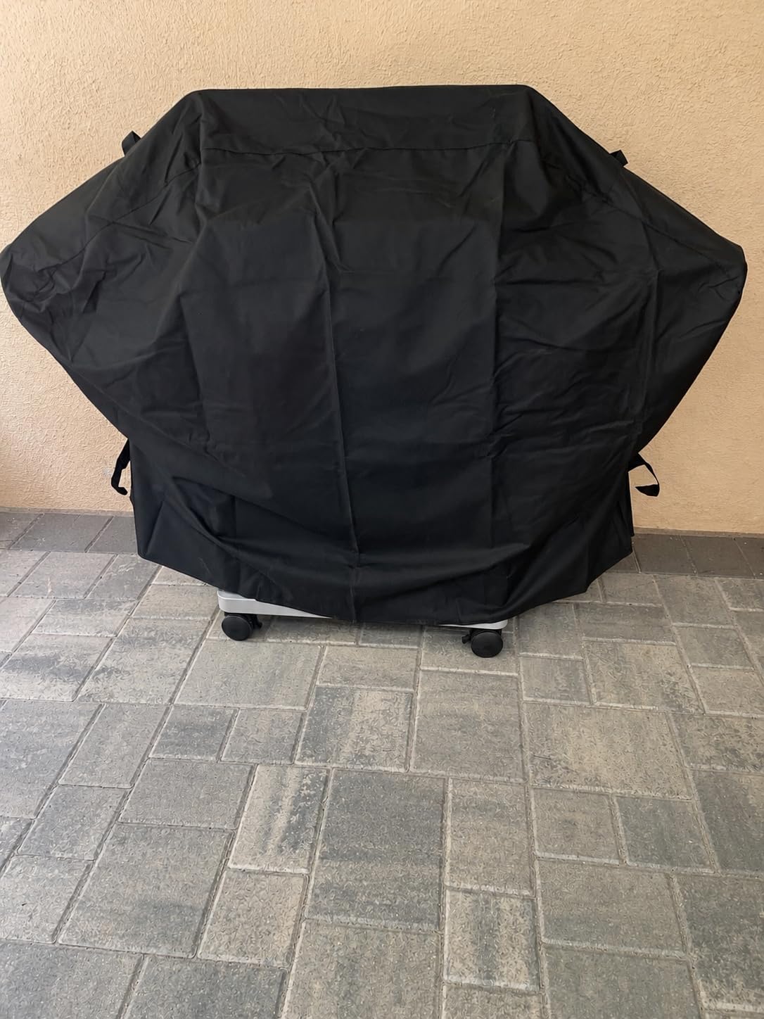 SunPatio Heavy Duty Waterproof 70 Inch Barbecue Cover for Outdoor Grill customer photo 1