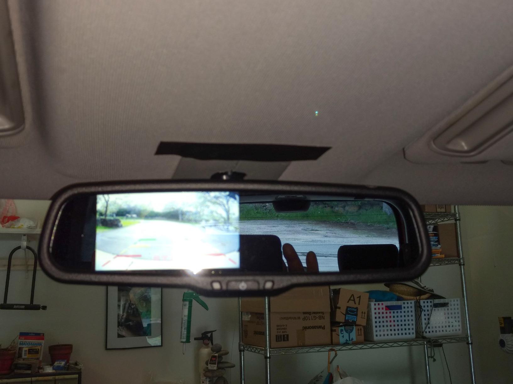 AUTO-VOX OEM Rear View Mirror Camera with 4.3” Monitor: Super Night Vision customer photo 1