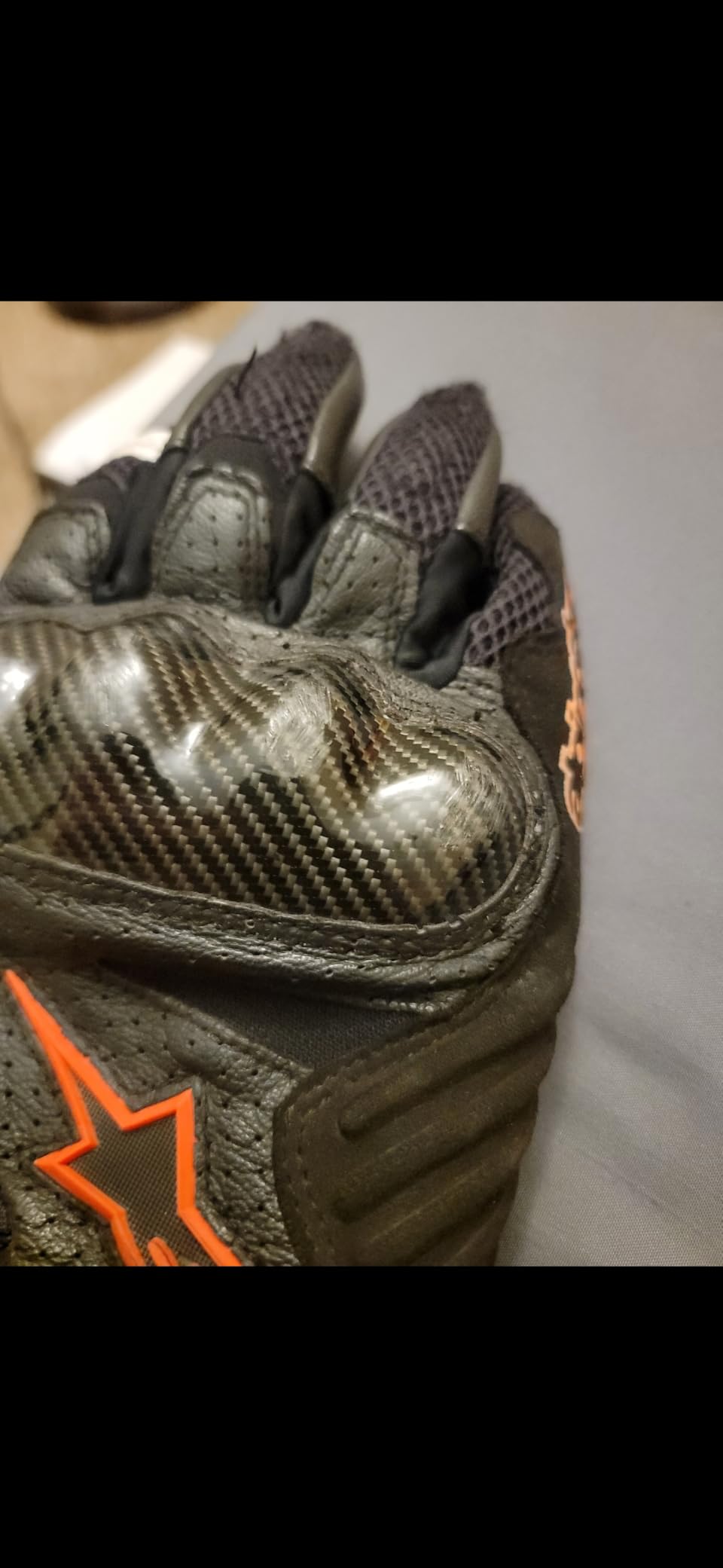 Alpinestars SMX 1 Air V2 Motorcycle Gloves - Lightweight Ventilated Design, Street Riding, Comfort Enhanced Grip Protection customer photo 2