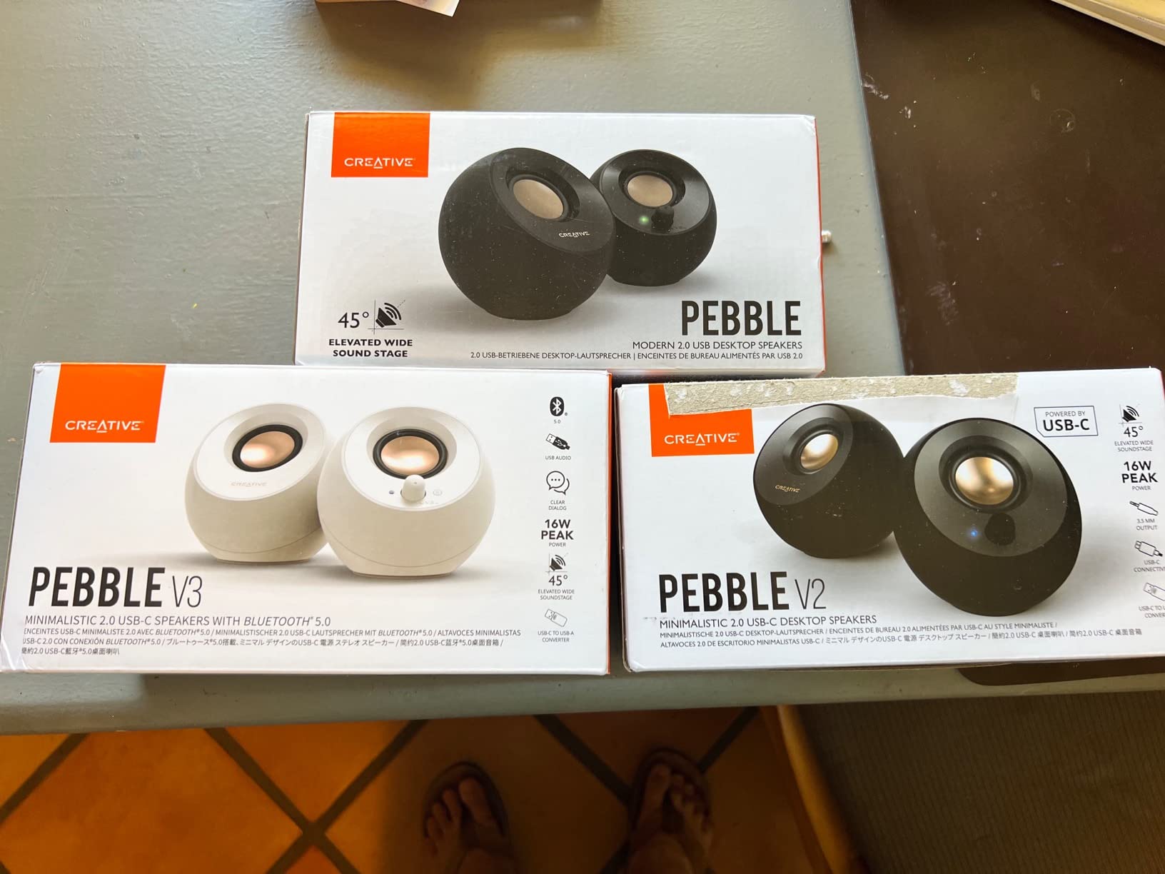 Creative Pebble 2.0, USB Desktop Stereo Speakers for PC/Laptop, Black customer photo 2
