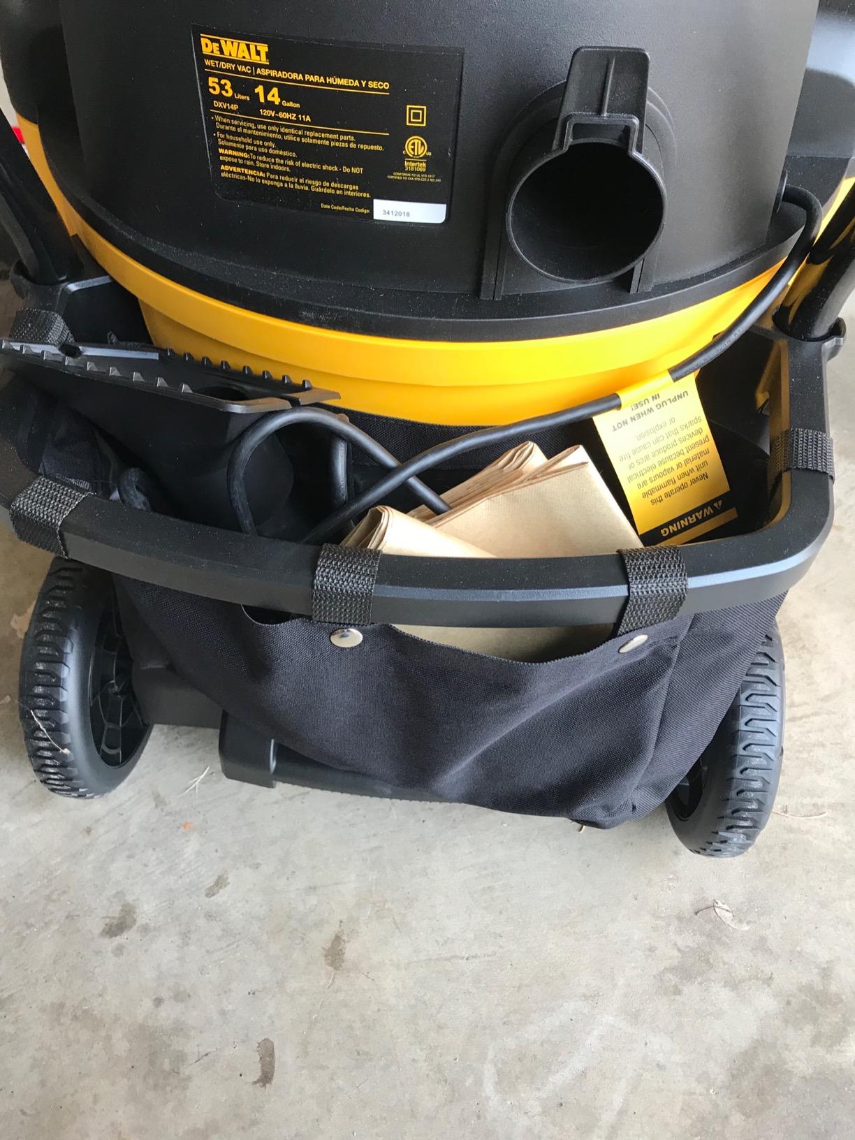 DEWALT DXV14P Shop Vacuum Wet/Dry 14 Gallon, 6 HP Wet/Dry Vac with 110 CFM customer photo 1