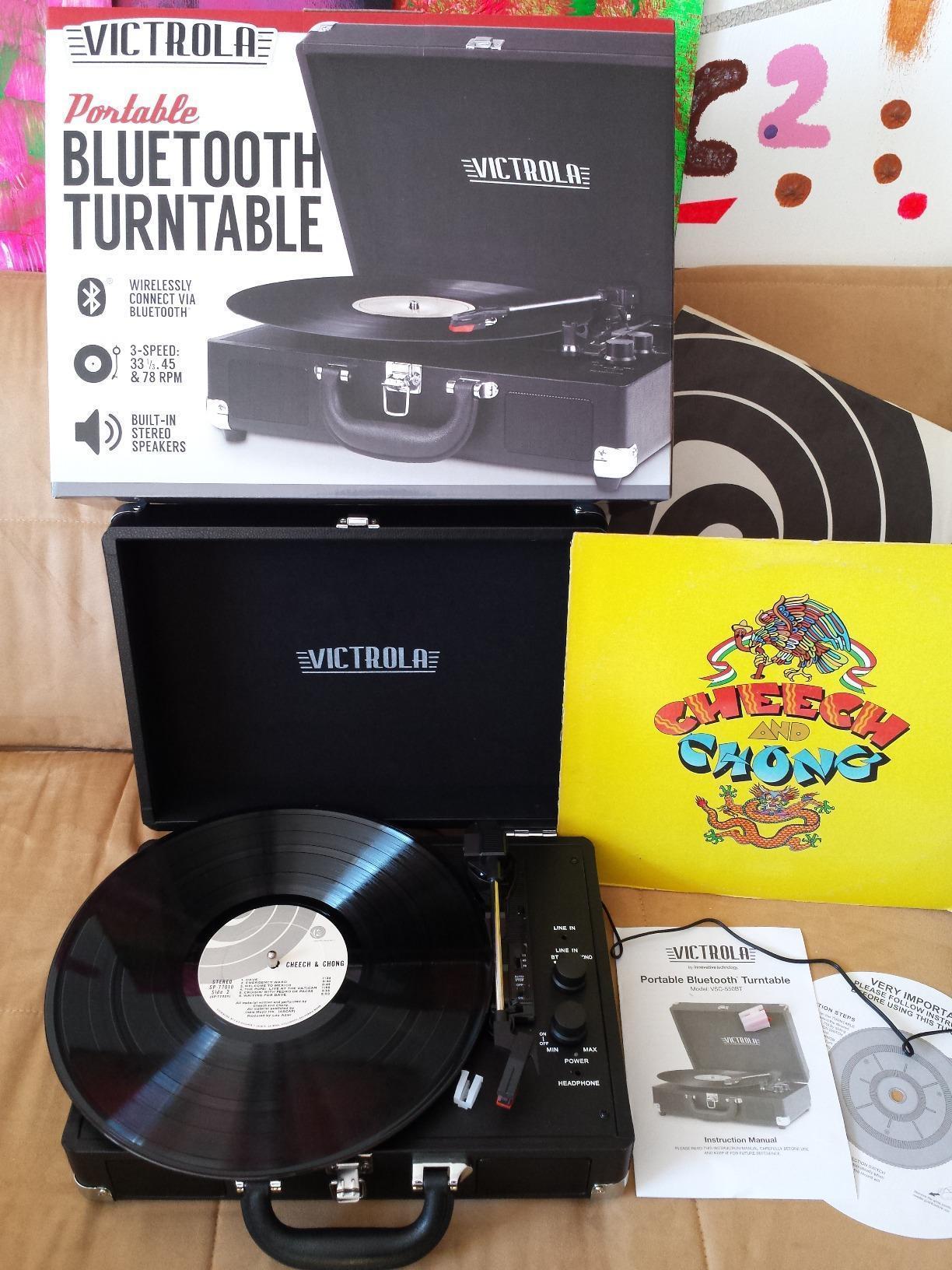 Victrola Journey - Bluetooth Suitcase Record Player - Brown customer photo 2