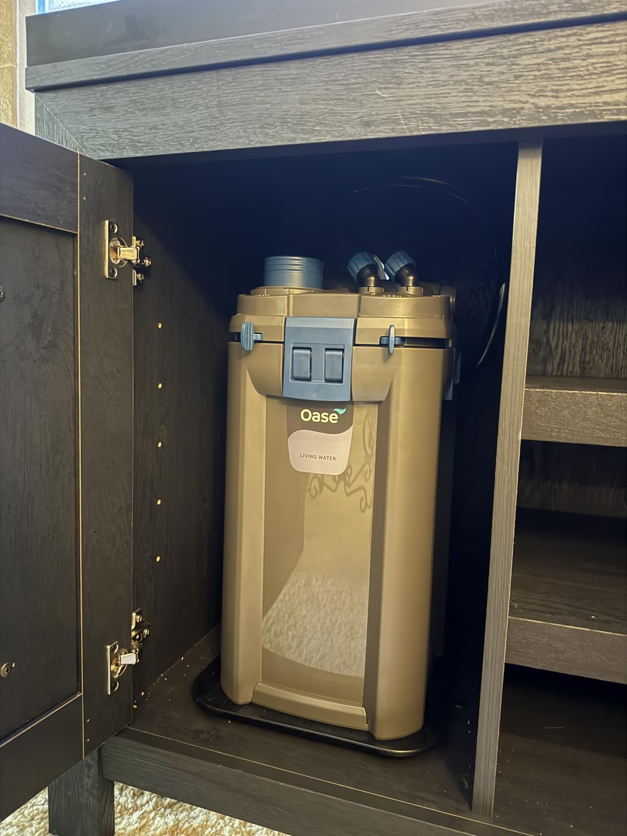 OASE BioMaster External Filter for Aquariums Up to 160 Gallons, Multi-Stage Filtration, Easy Maintenance Prefilter, Quiet Canister Filter, German Engineering customer photo 1
