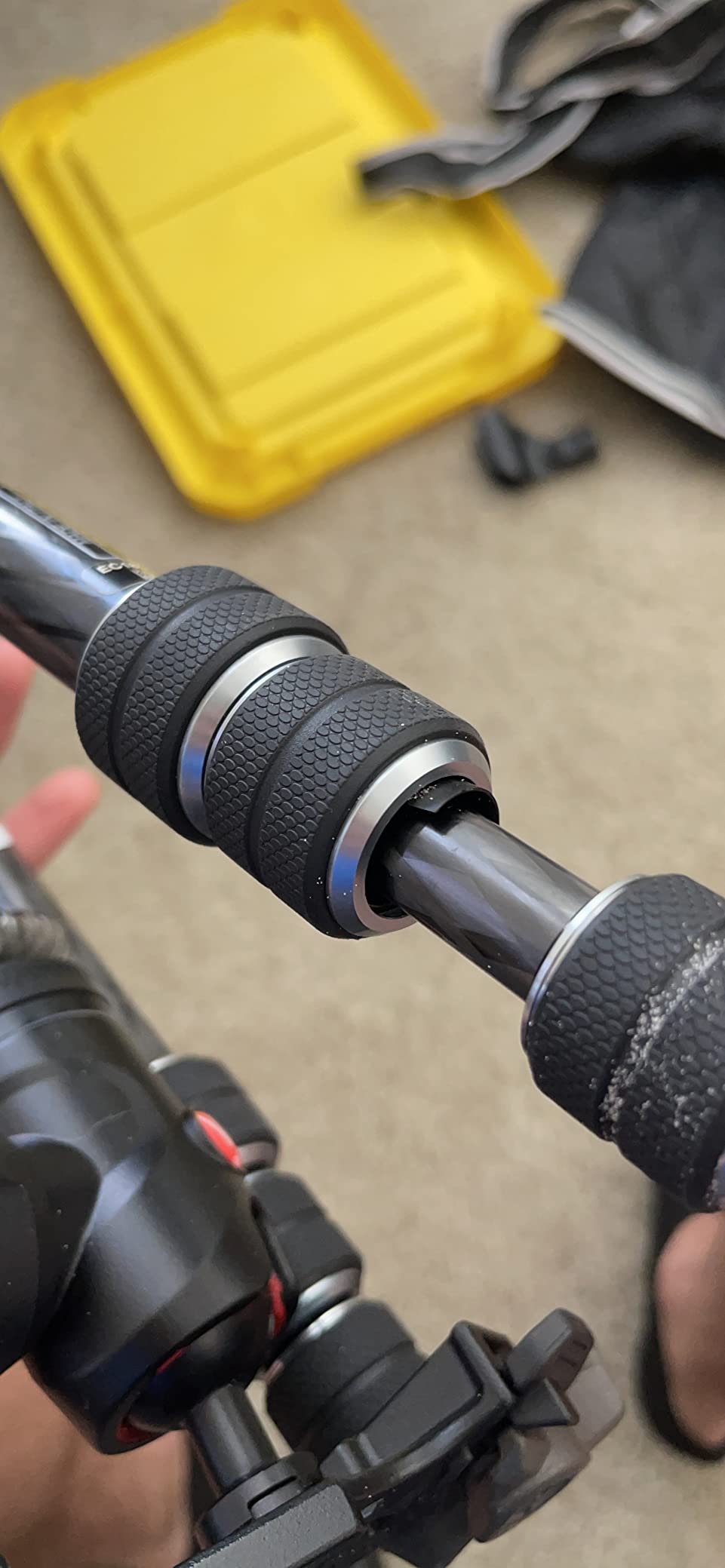 Manfrotto Befree Advanced Twist Camera Tripod Kit, Travel Tripod Kit with Fluid Head and Twist Closure, Carbon Camera Tripod for DSLR, Mirrorless customer photo 2