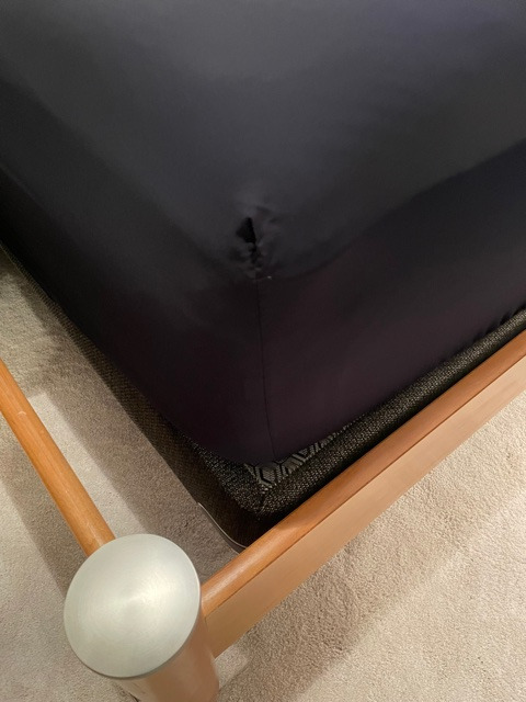 Pure Bamboo King Sheets, Genuine 100% Organic Viscose Derived from Bamboo Bed Sheet Set, Luxuriously Soft & Cooling, Double Stitching, 2 Year Quality Promise (King, Ivory) customer photo 1
