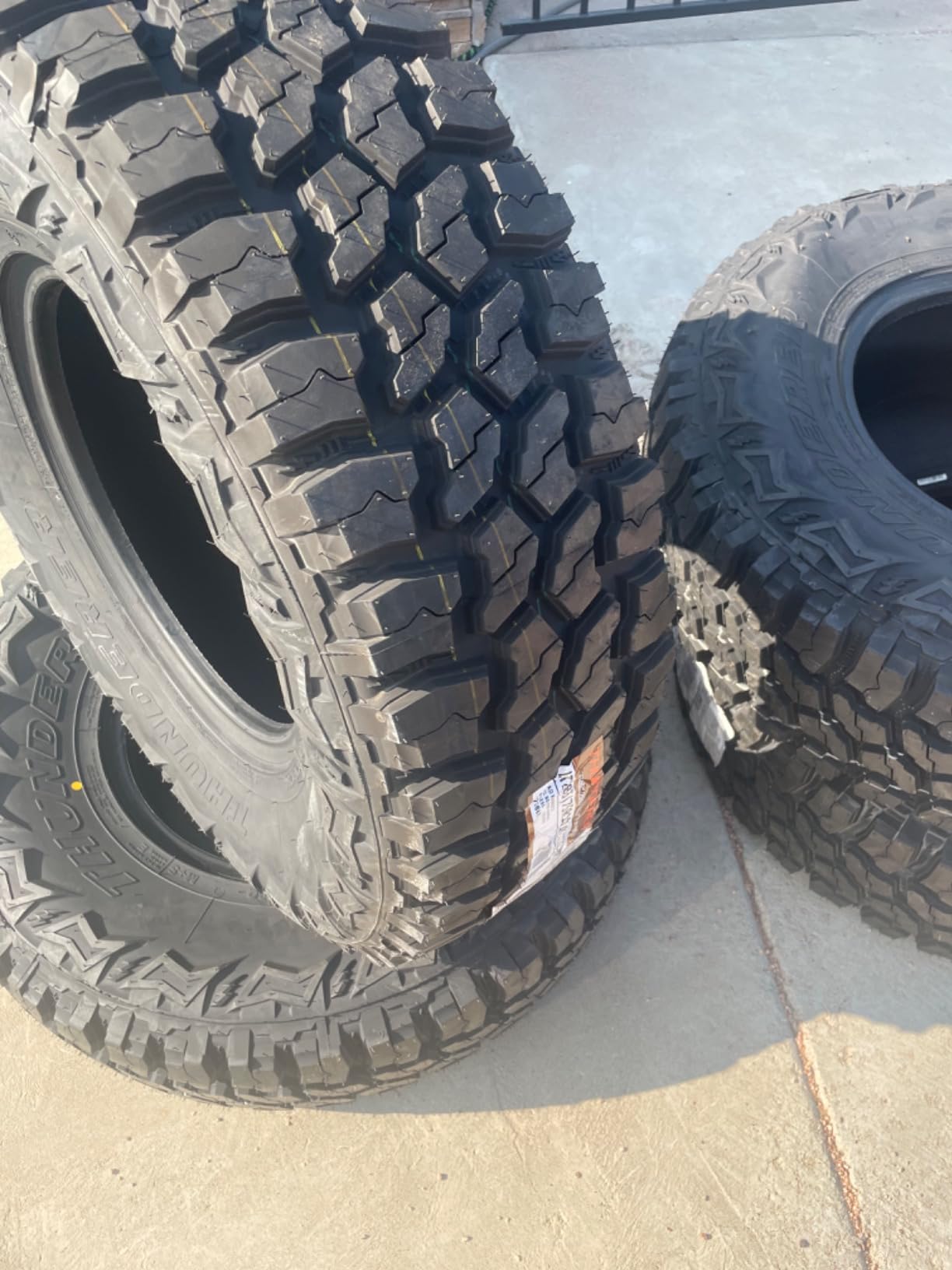 Thunderer Trac Grip M/T R408 All-Season Radial Tire - 33/12.50R17 127Q customer photo 1