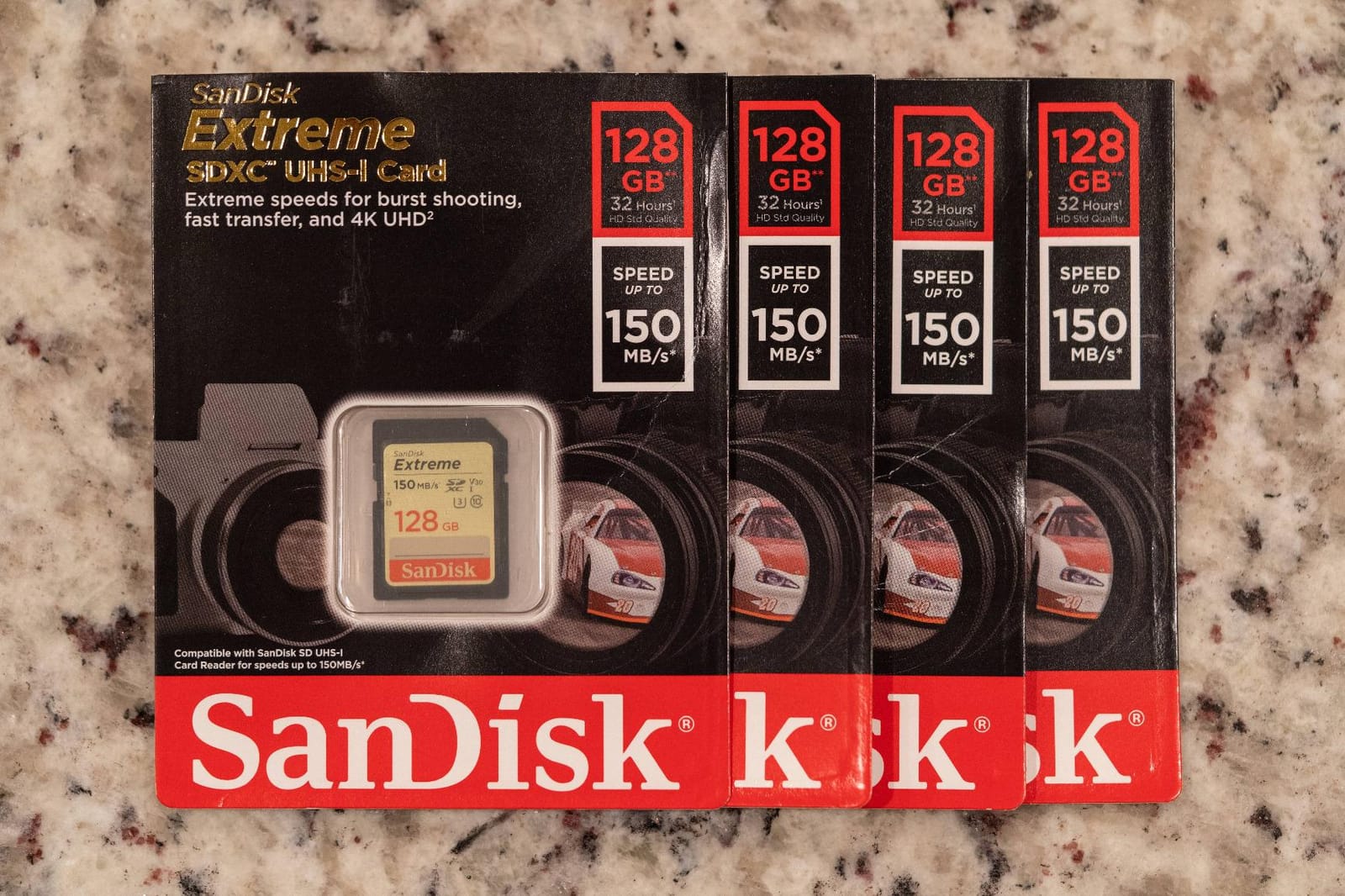 SANDISK 128GB Extreme SDXC UHS-I Memory Card - 150MB/s, C10, U3, V30, 4K UHD, SD Card - SDSDXV5-128G-GNCIN customer photo 2