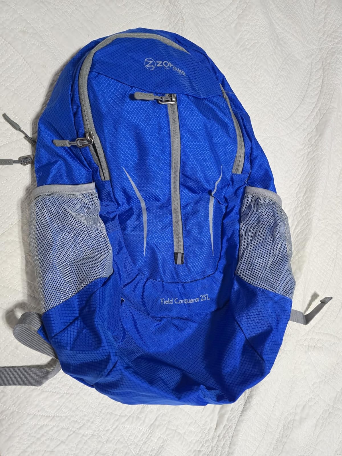ZOMAKE Ultra Lightweight Packable Backpack 25L - Foldable Hiking Backpacks Water Resistant Small Folding Daypack for Travel(Navy Blue) customer photo 2